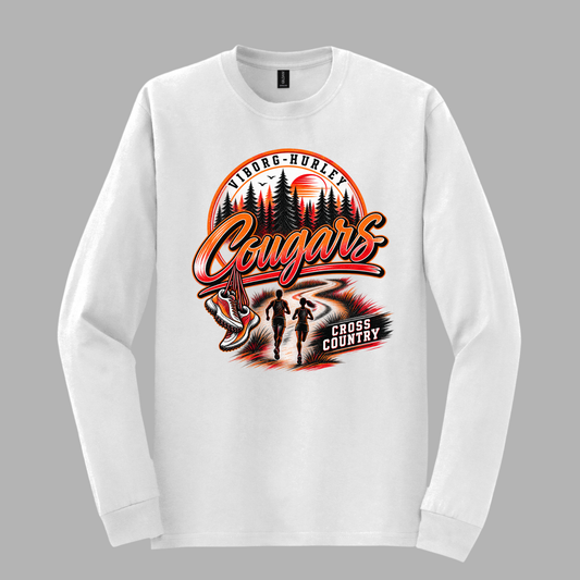 VH Cross Country Gildan® DryBlend® 50 Cotton/50 Poly Long Sleeve T-Shirt
