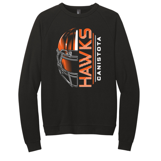 Canistota Football District® Perfect Tri® Fleece Crewneck Sweatshirt