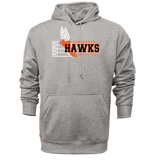 Canistota Track and Field Youth Pullover Hooded Sweatshirt