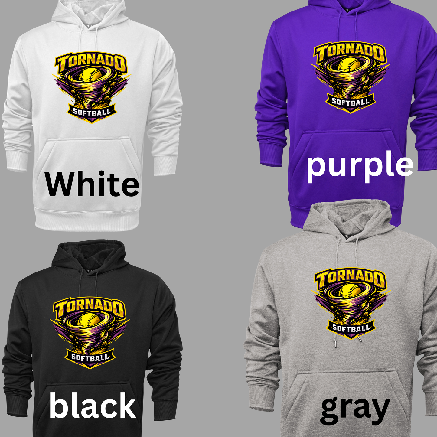 Centerville Softball Adult Pullover Hooded Sweatshirt