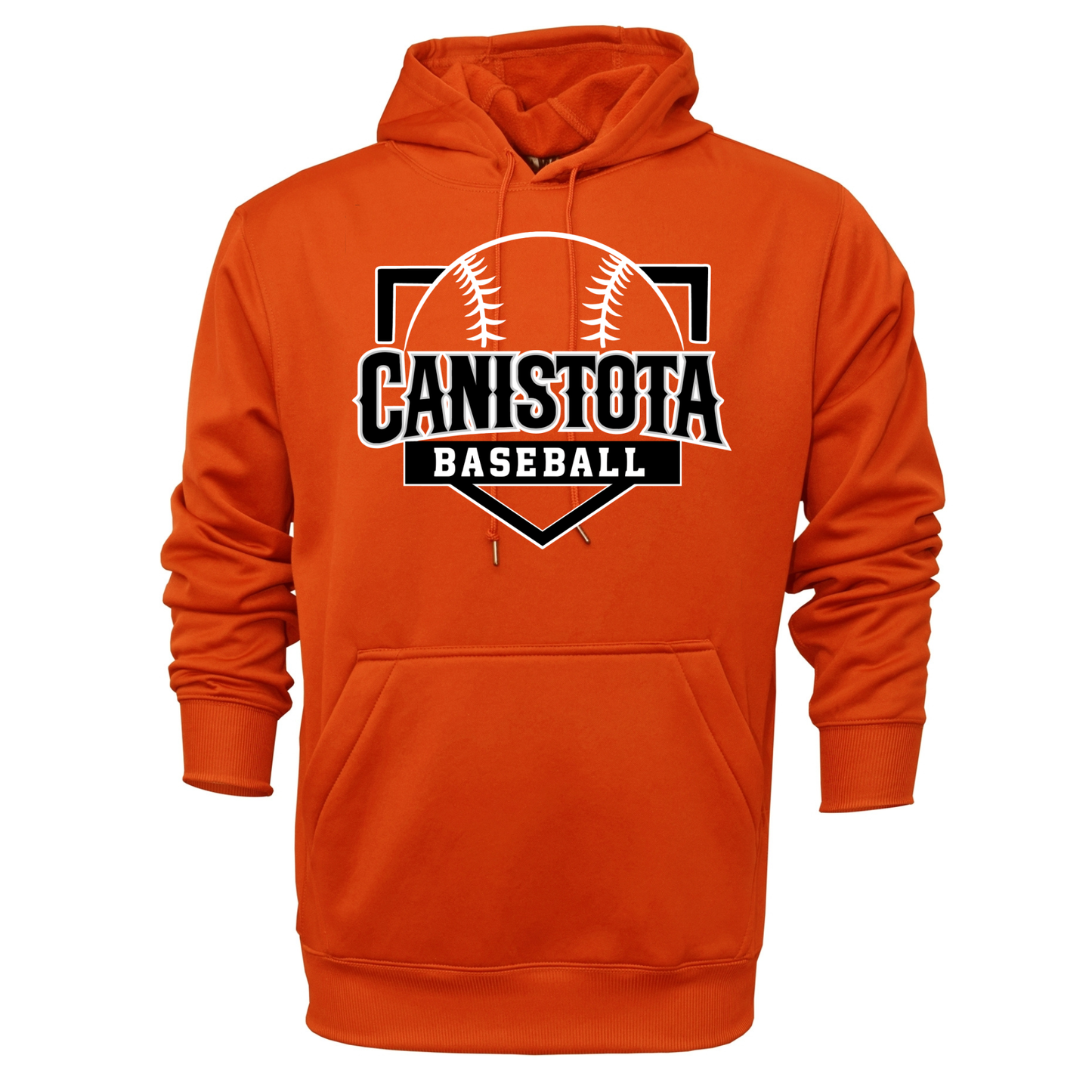 Canistota Baseball Youth Pullover Hooded Sweatshirt
