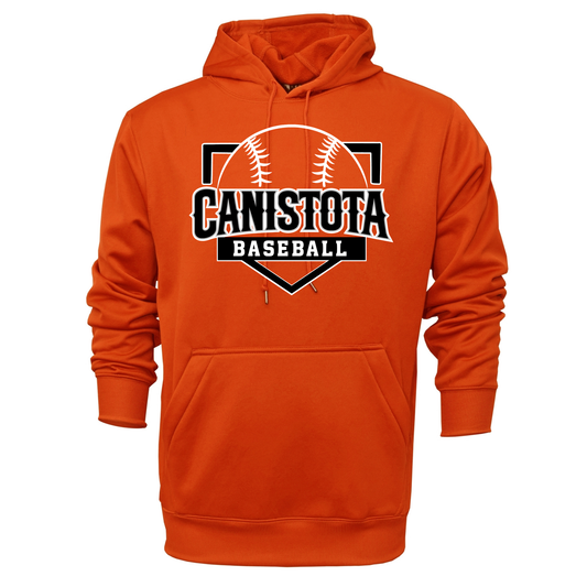 Canistota Baseball Youth Pullover Hooded Sweatshirt
