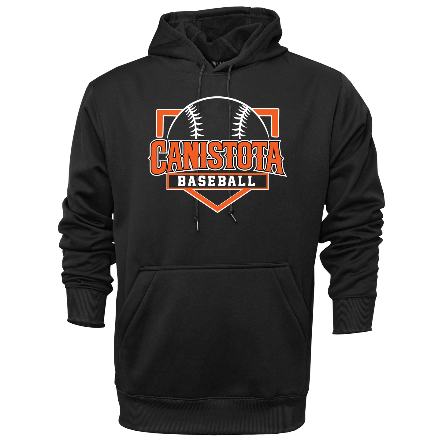 Canistota Baseball Youth Pullover Hooded Sweatshirt