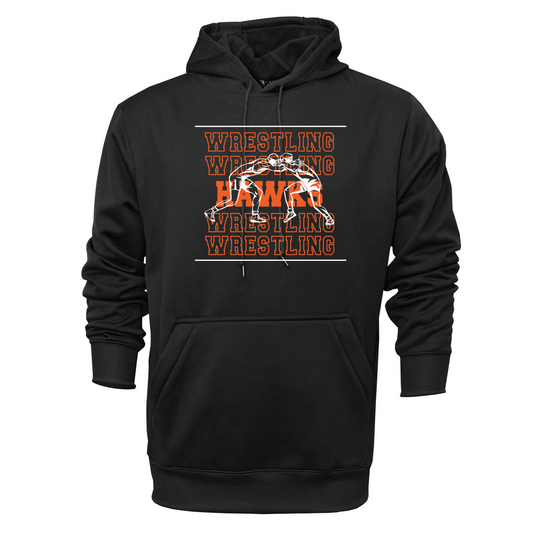 Canistota Hawks Wrestling YOUTH Pullover Hooded Sweatshirt