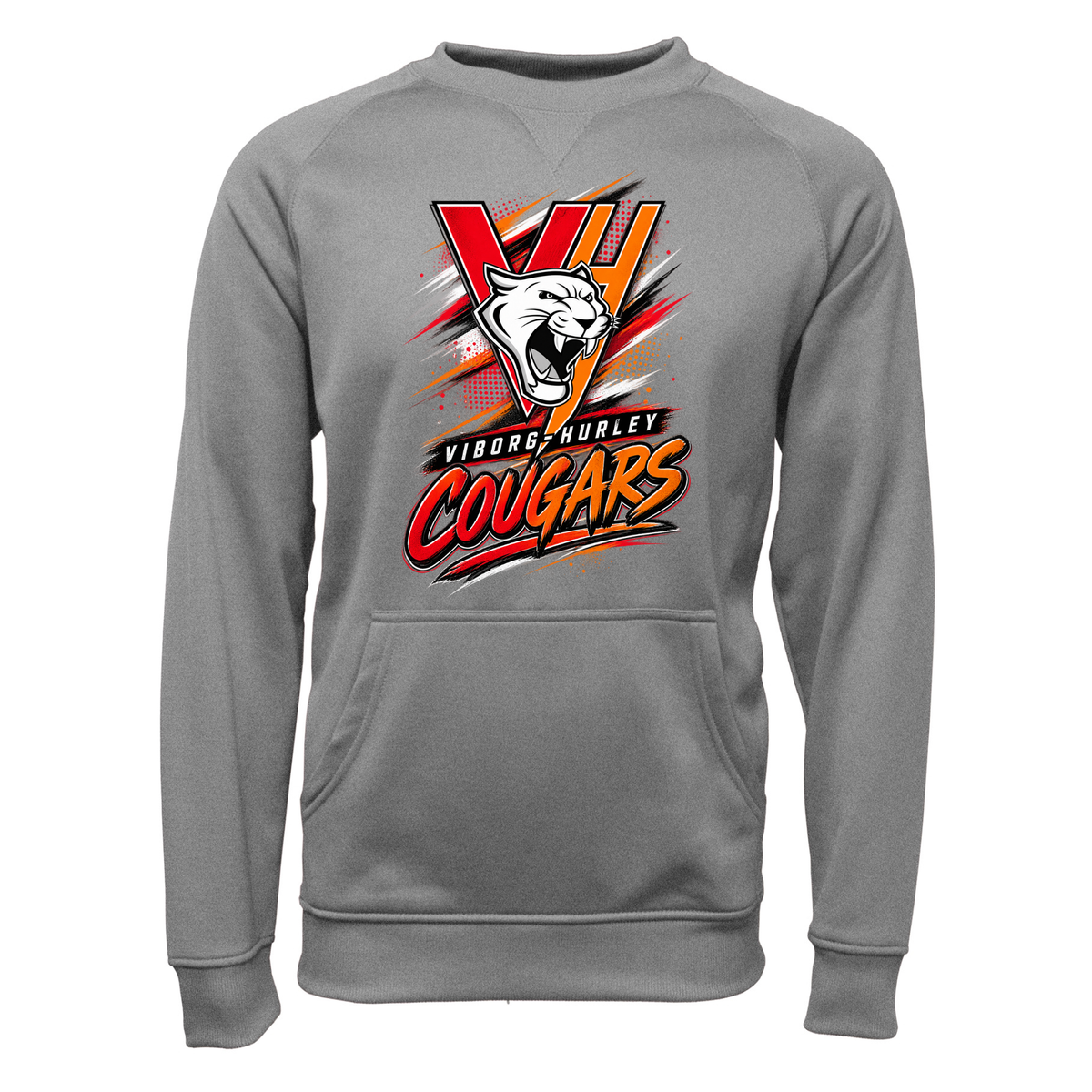 VH Booster Club Graphic Adult Pullover Crewneck Sweatshirt