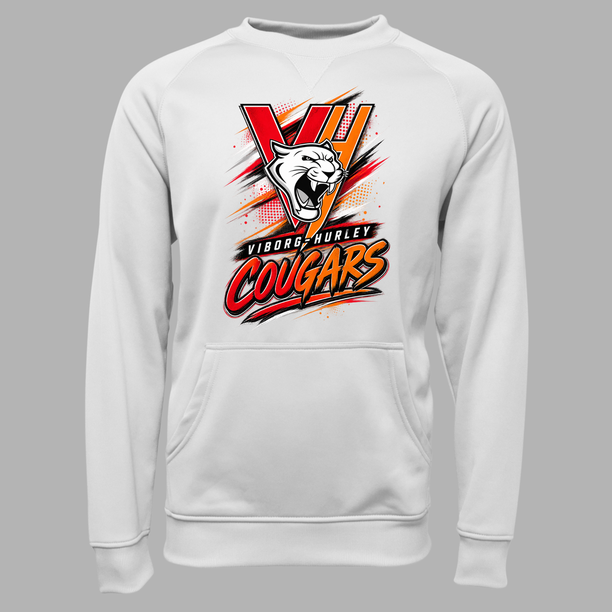 VH Booster Club Graphic Adult Pullover Crewneck Sweatshirt