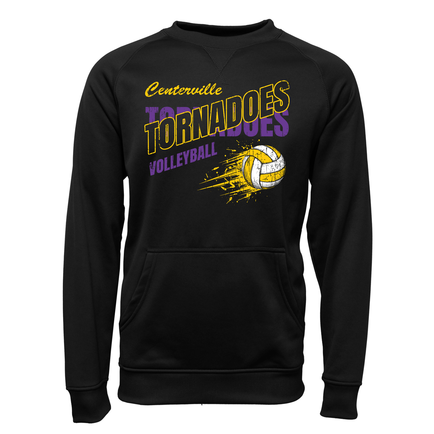 Centerville Volleyball Adult Pullover Crewneck Sweatshirt