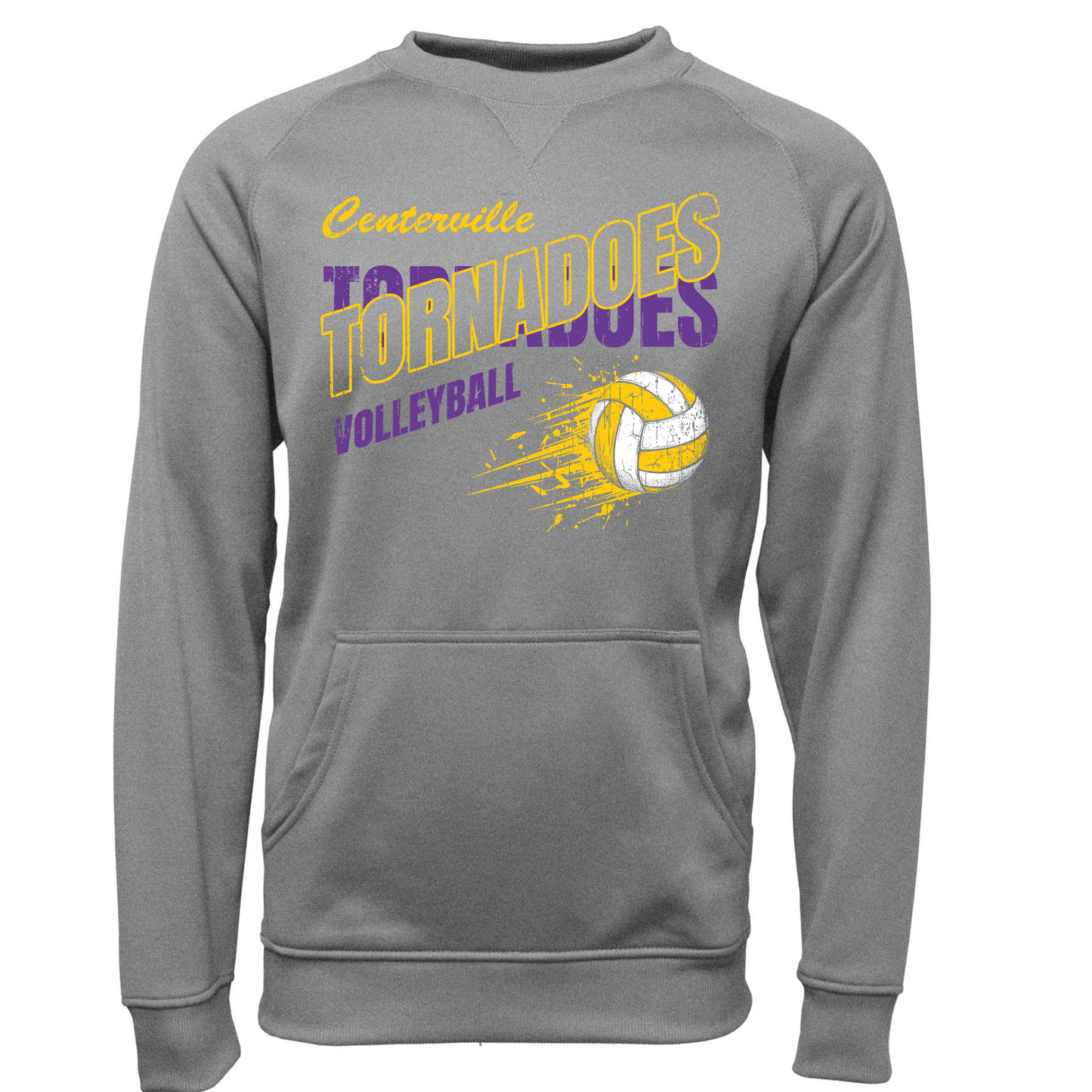 Centerville Volleyball Adult Pullover Crewneck Sweatshirt