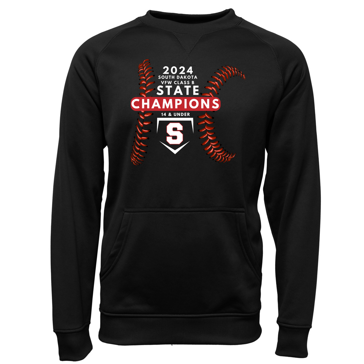 14U Sticks State Adult Pullover Crewneck Sweatshirt