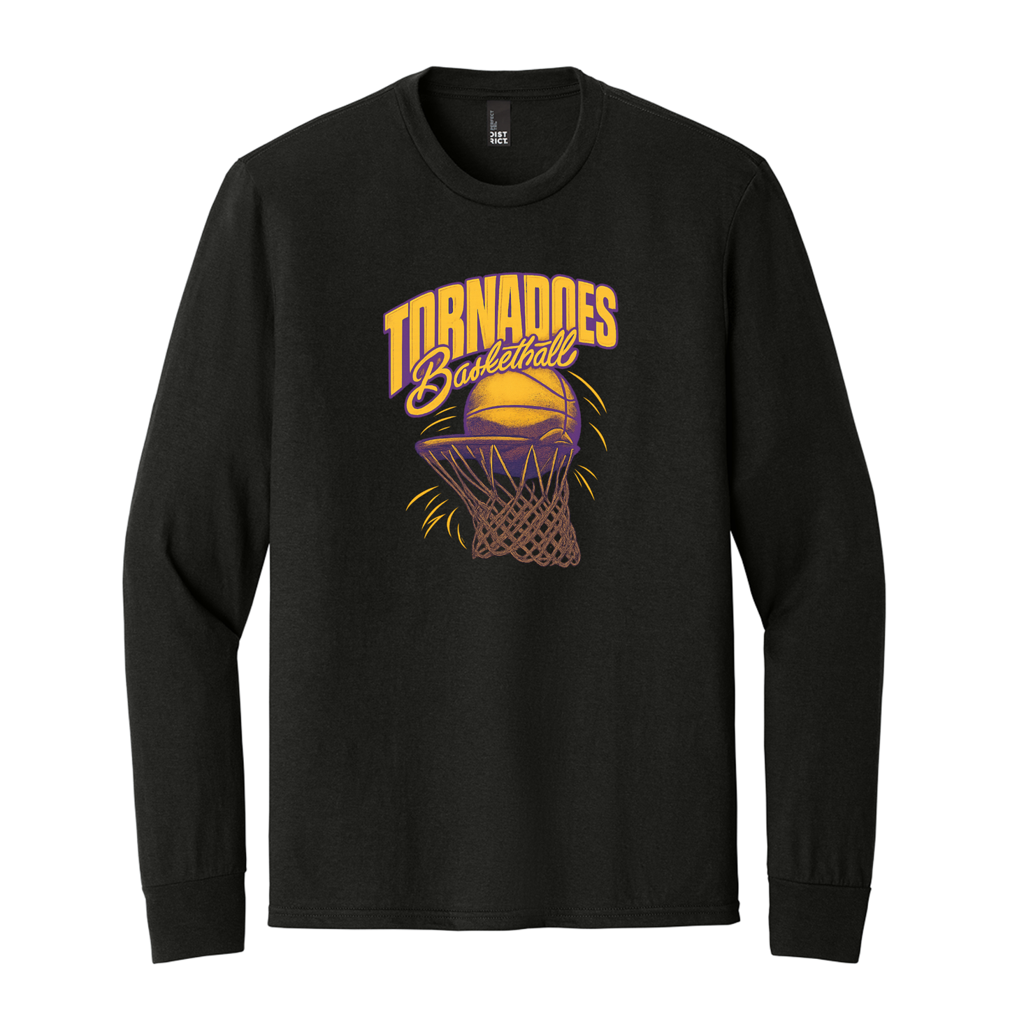 Centerville Girls Basketball District ® Perfect Tri ® Long Sleeve Tee