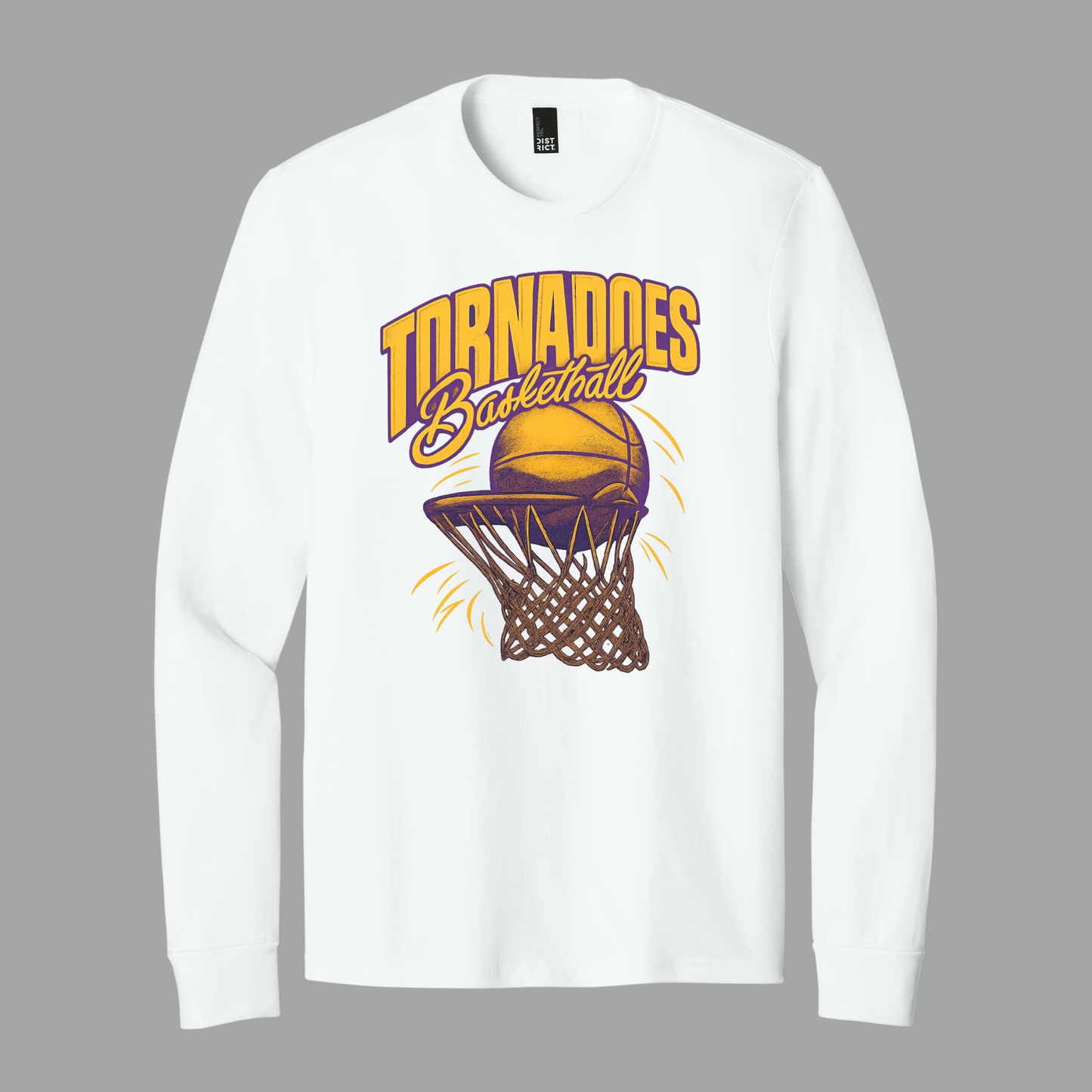 Centerville Girls Basketball District ® Perfect Tri ® Long Sleeve Tee