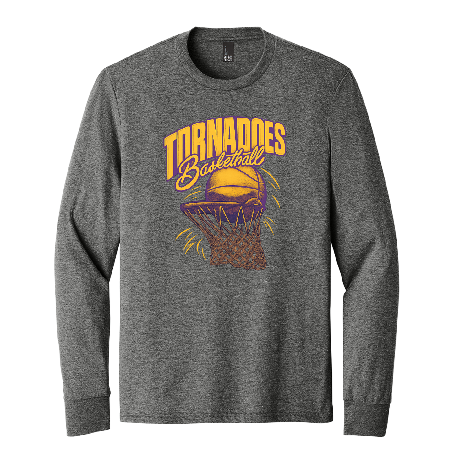 Centerville Girls Basketball District ® Perfect Tri ® Long Sleeve Tee