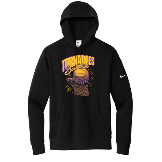 Centerville Girls Basketball Nike Club Fleece Sleeve Swoosh Pullover Hoodie