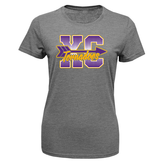 Centerville XC Women Tri-Blend T-Shirt Short Sleeve