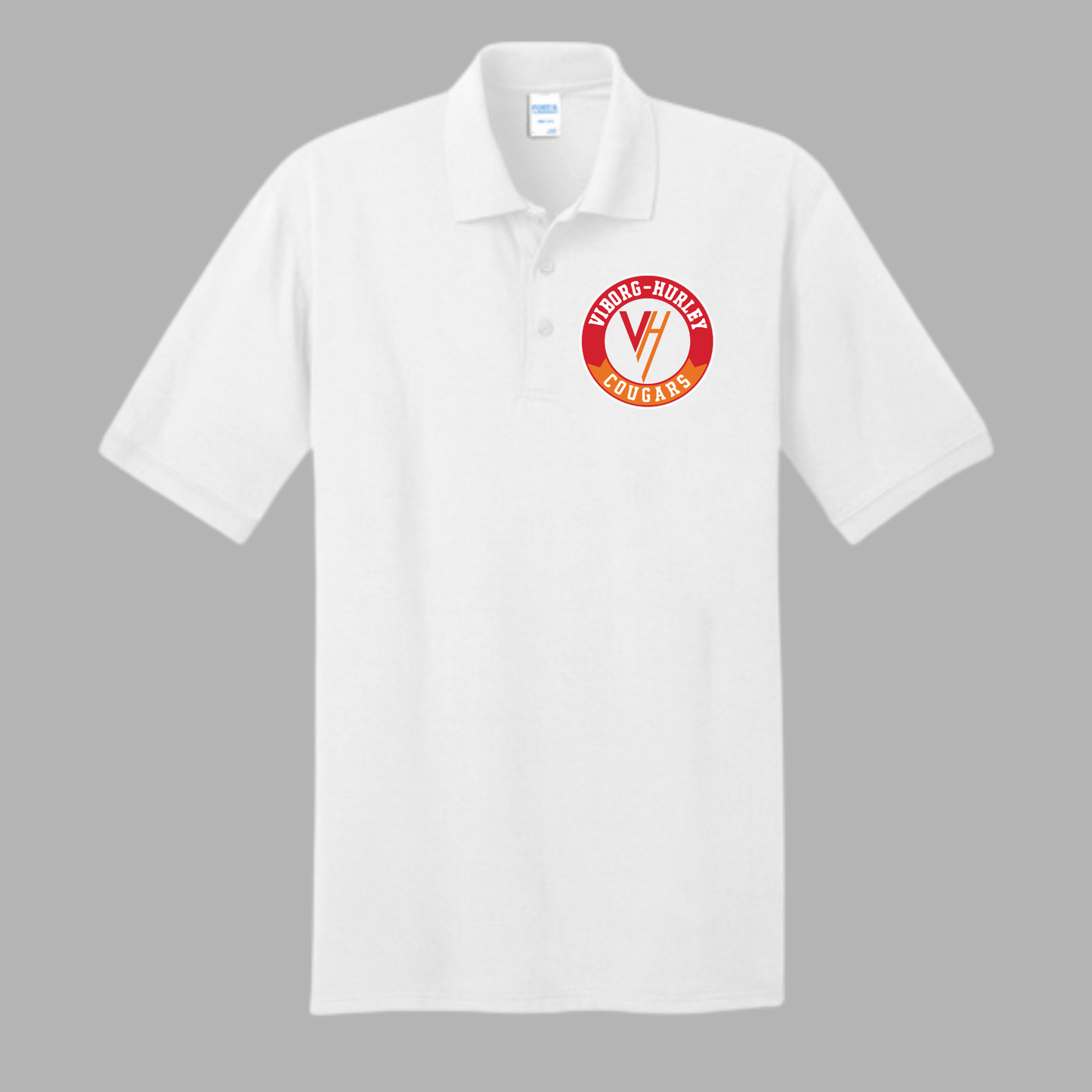 Viborg-Hurley Staff Port & Co™ Tall Core Blend Jersey Knit Polo