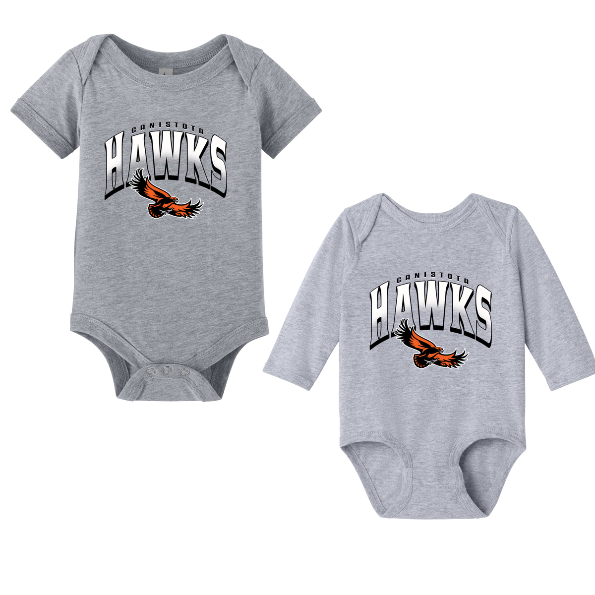 Canistota Booster Club Infant Onsie (Long or short sleeve)
