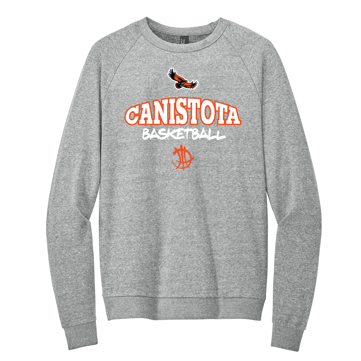 Canistota Basketball District® Perfect Tri® Fleece Crewneck Sweatshirt