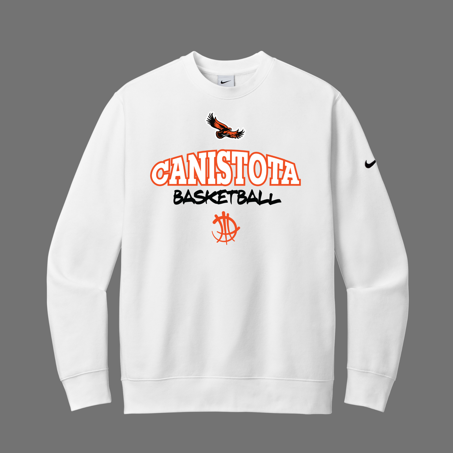 Canistota Basketball Nike Club Fleece Crew
