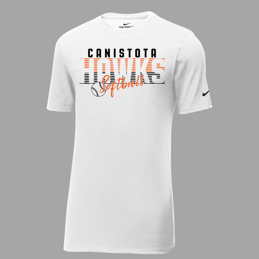Canistota Softball Nike Dri-FIT Cotton/Poly Tee