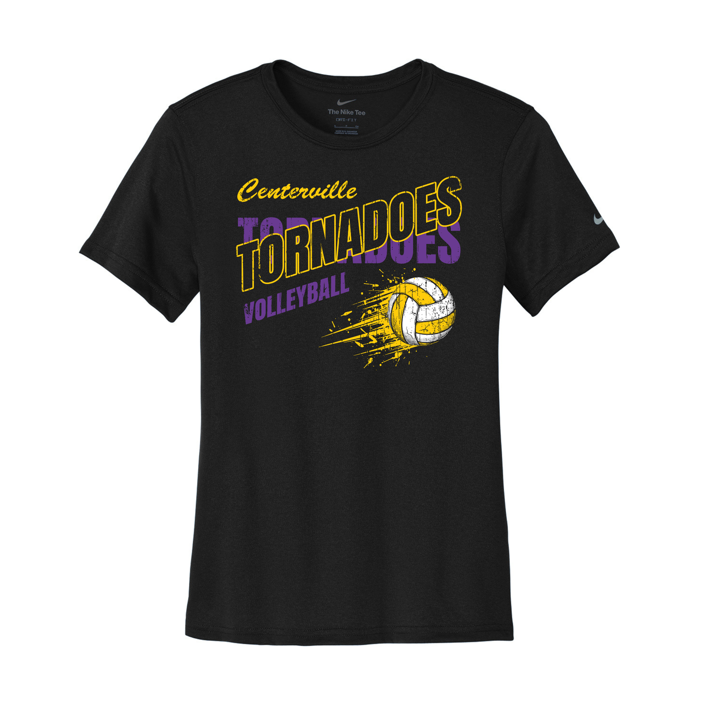 Centerville Volleyball Nike Women's Swoosh Sleeve rLegend Tee