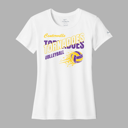Centerville Volleyball Nike Women's Swoosh Sleeve rLegend Tee