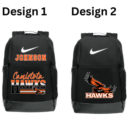Canistota Booster Club Nike Brasilia Medium Backpack