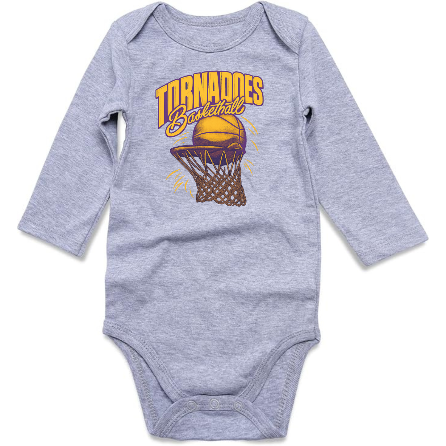 Centerville Girls Basketball Onsie - Long or short sleeve