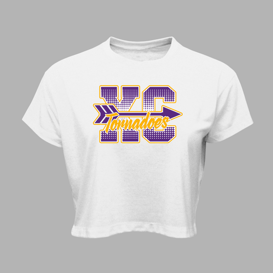 Centerville XC Women Soft-Tek Blend Crop T-Shirt