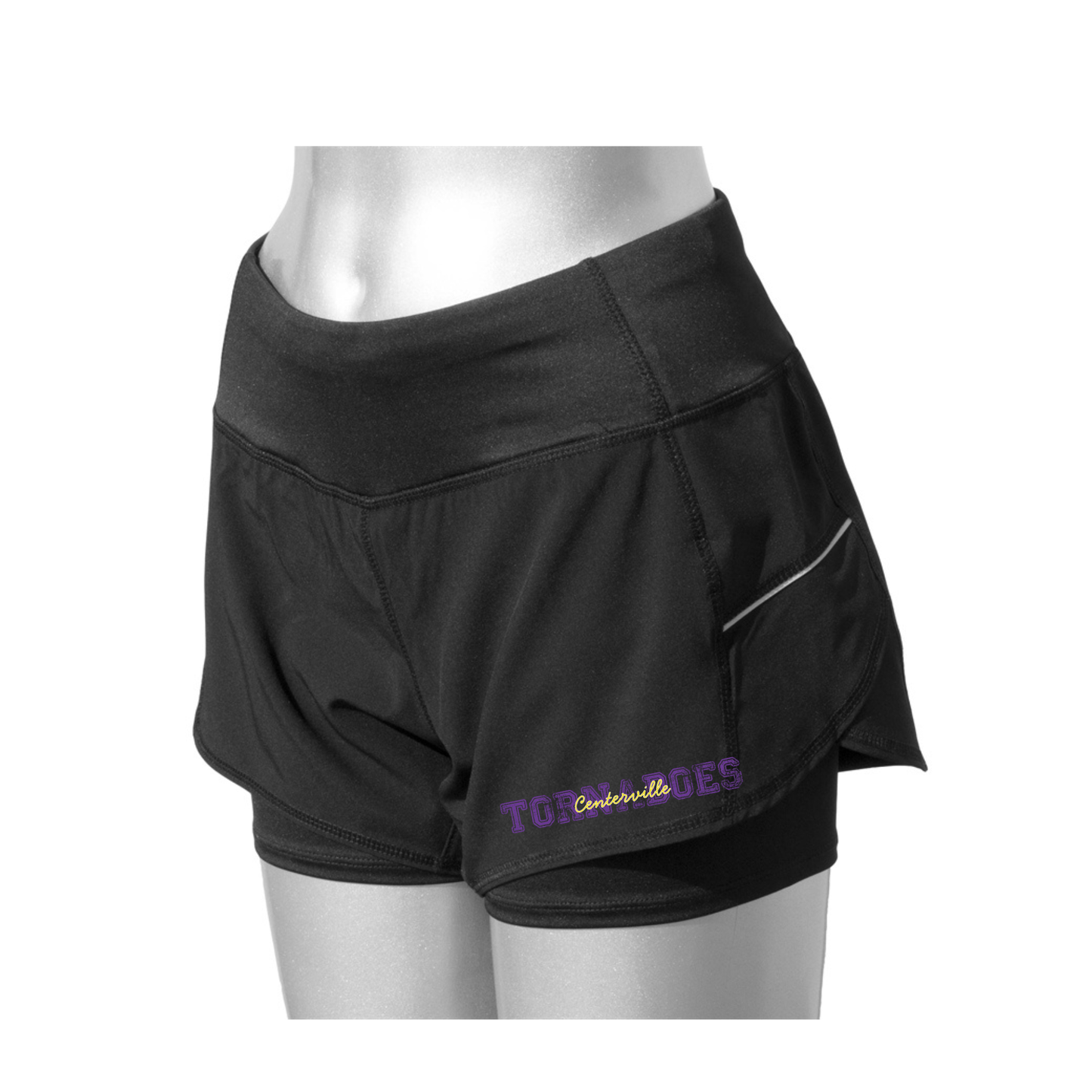 Centerville Booster Club Women 2-in-1 Short