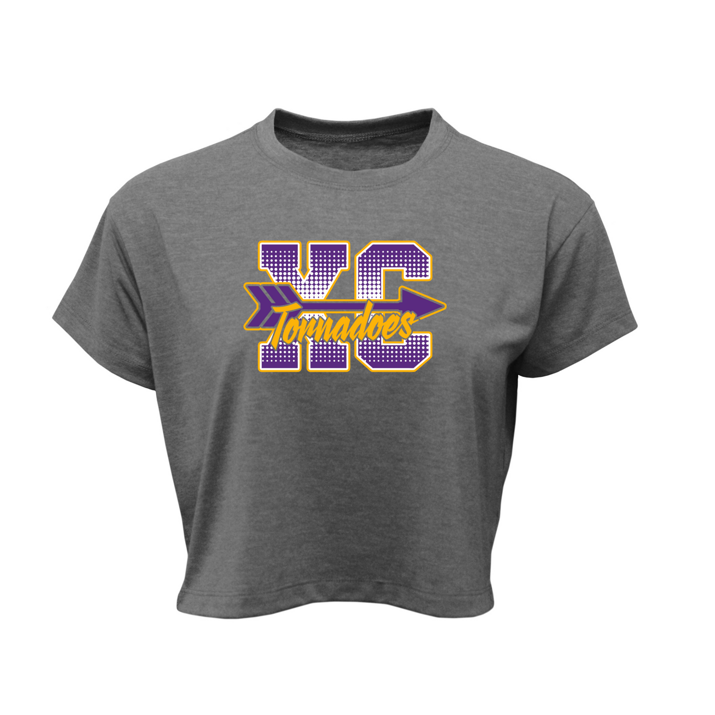 Centerville XC Women Soft-Tek Blend Crop T-Shirt