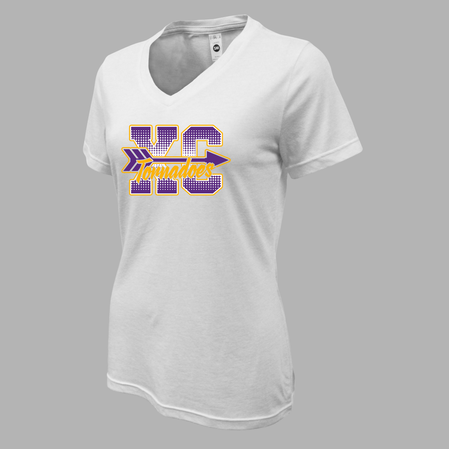 Centerville XC Women Soft-Tek Blend V-neck T-Shirt