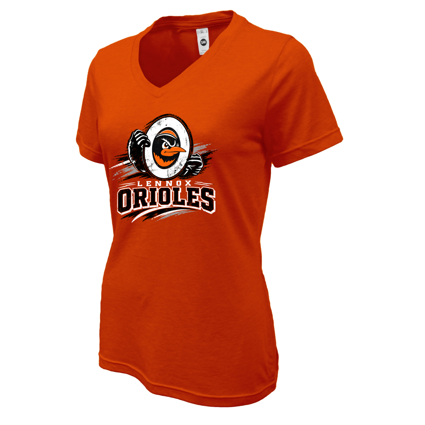 Lennox  Booster Club Women Soft-Tek Blend V-neck T-Shirt
