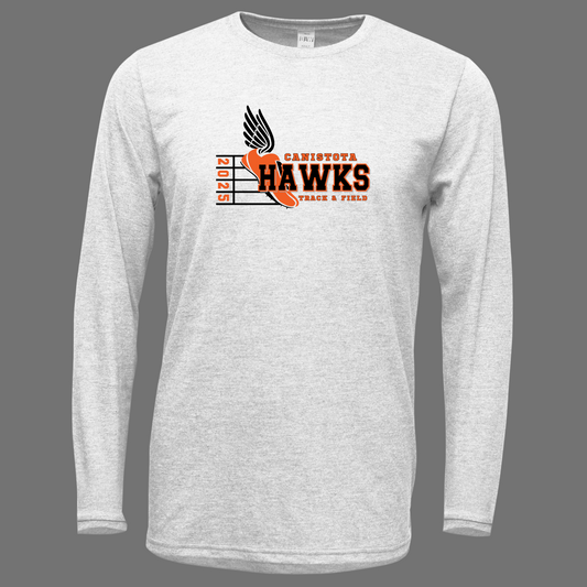 Canistota Track and Field Youth Soft-Tek Blend Long Sleeve Shirt