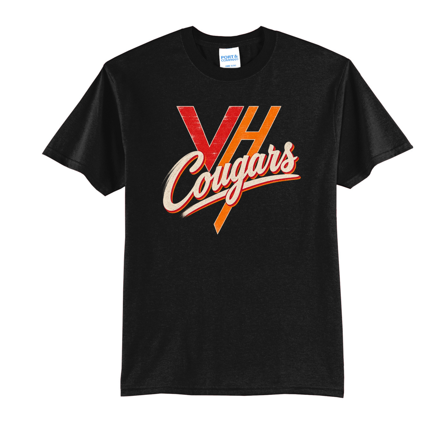 VH Booster Club Vintage Port & Co™ Tall Core Blend Tee