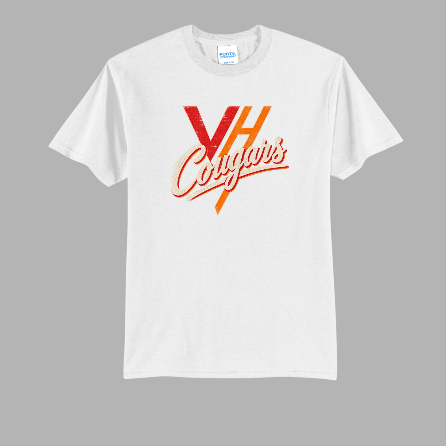 VH Booster Club Vintage Port & Co™ Tall Core Blend Tee