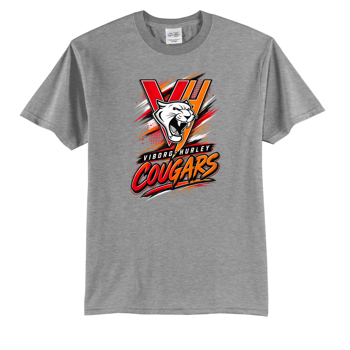 VH Booster Club Graphic Port & Co™ Tall Core Blend Tee