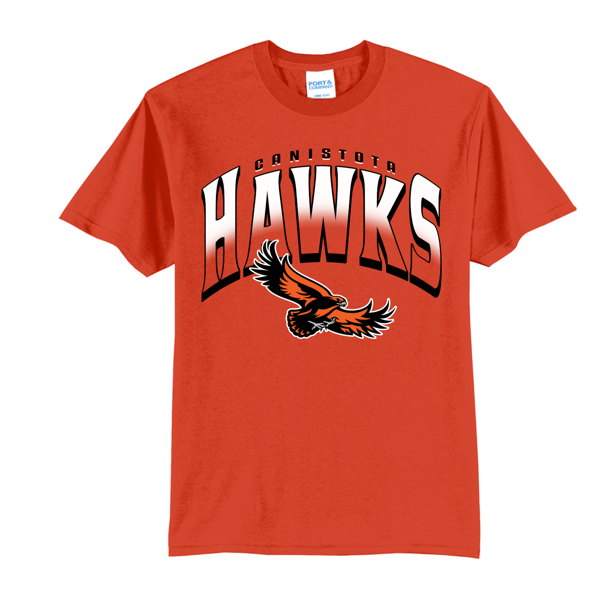 Canistota Booster Club Port & Co™ Tall Core Blend Tee