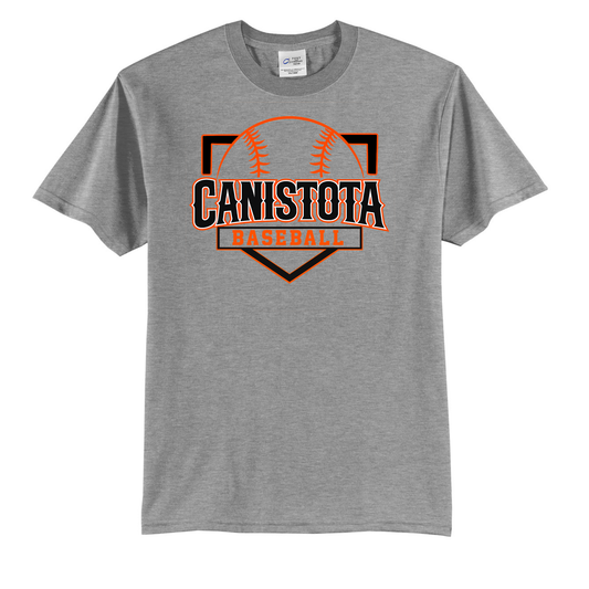 Canistota Baseball Port & Company® Tall Core Blend Tee