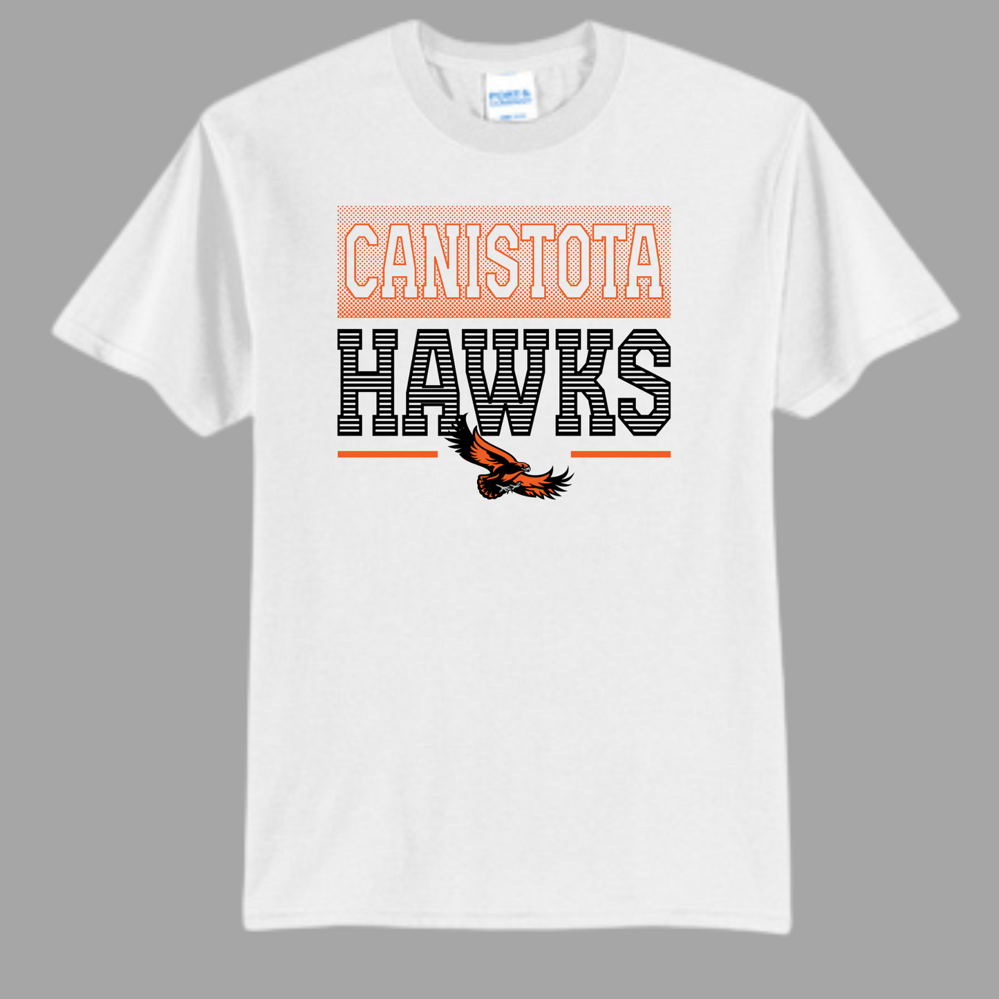 Canistota Hawks Port & Company® Tall Core Blend Tee