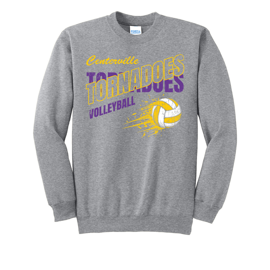 Centerville Volleyball Port & Co® Essential Fleece Crewneck Sweatshirt