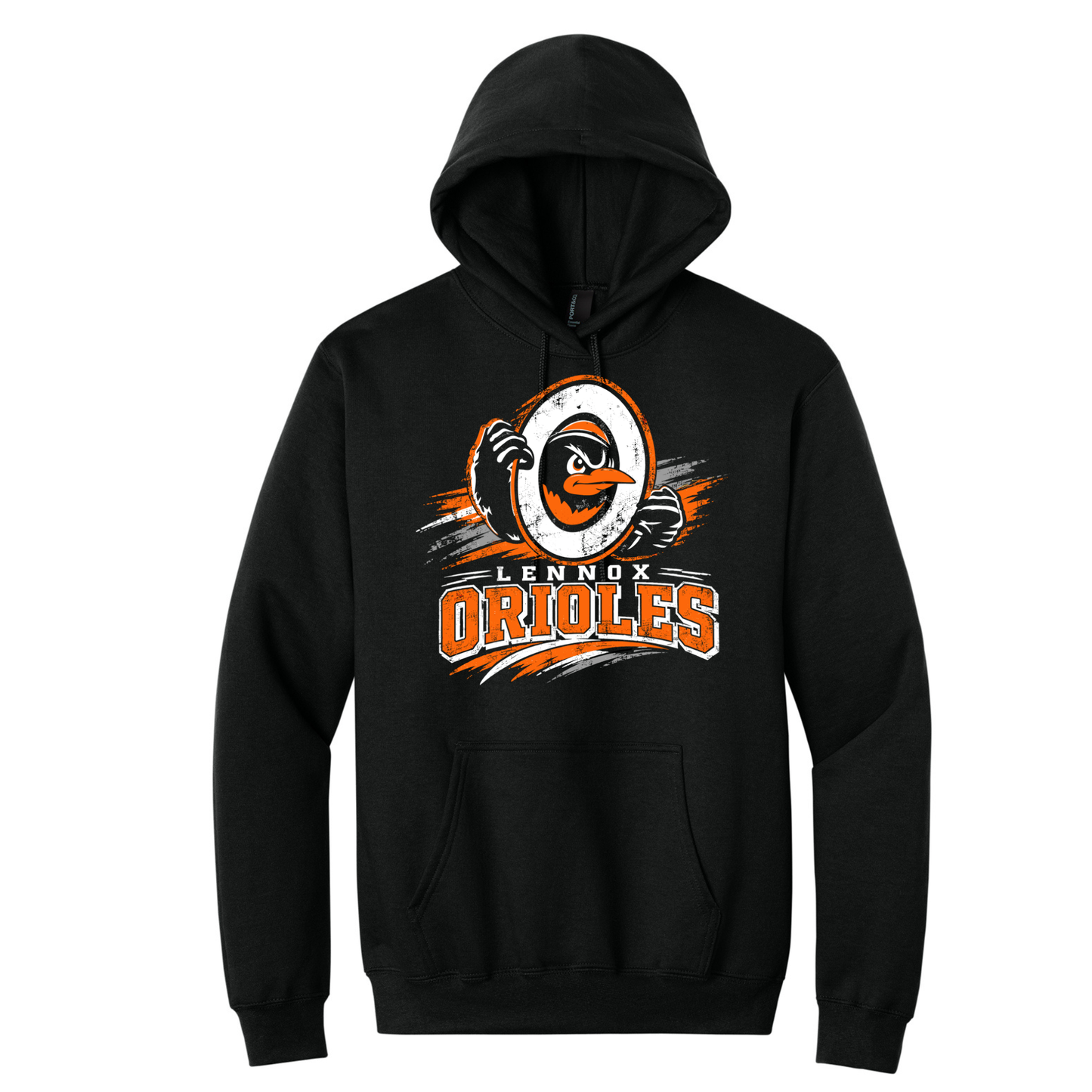 Lennox Booster Club Port & Co® Essential Fleece Pullover Hooded Sweatshirt