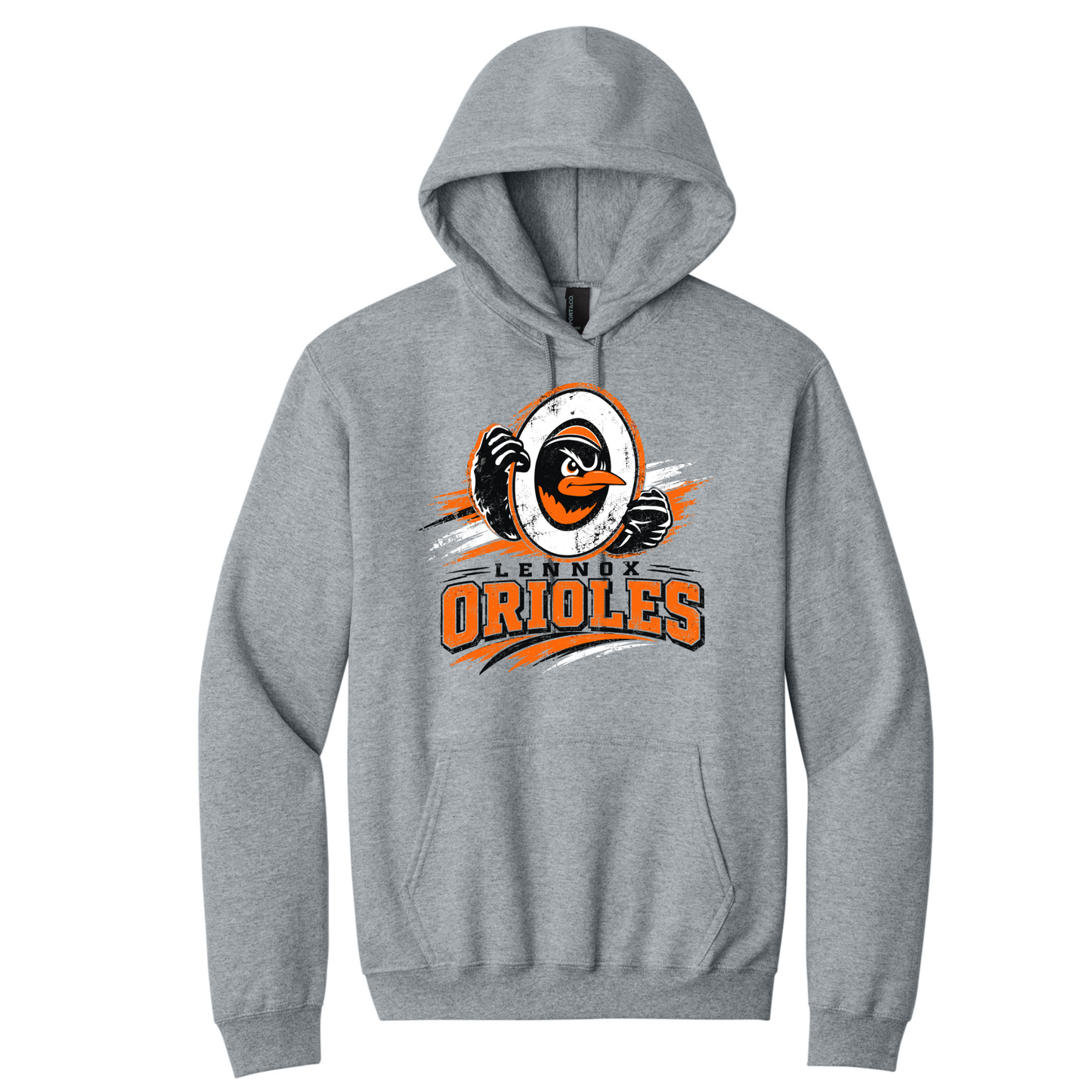 Lennox Booster Club Port & Co® Essential Fleece Pullover Hooded Sweatshirt