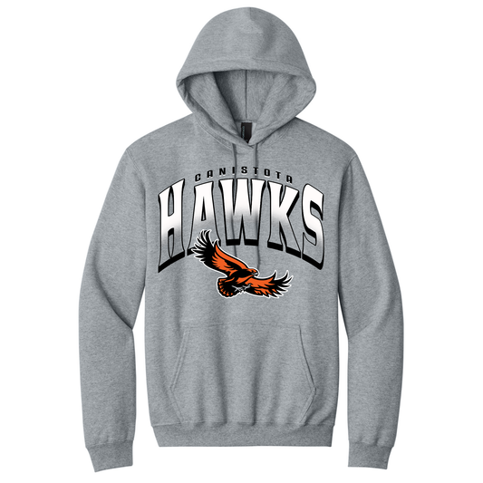 Canistota Booster Club Port & Co® Essential Fleece Pullover Hooded Sweatshirt