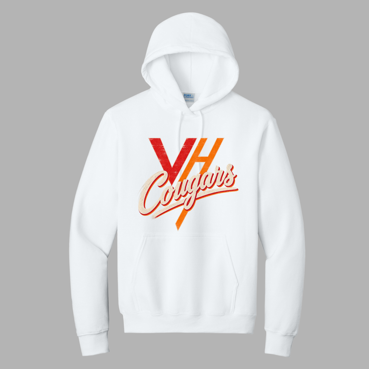 VH Booster Club Vintage Port & Co® Essential Fleece Pullover Hooded Sweatshirt