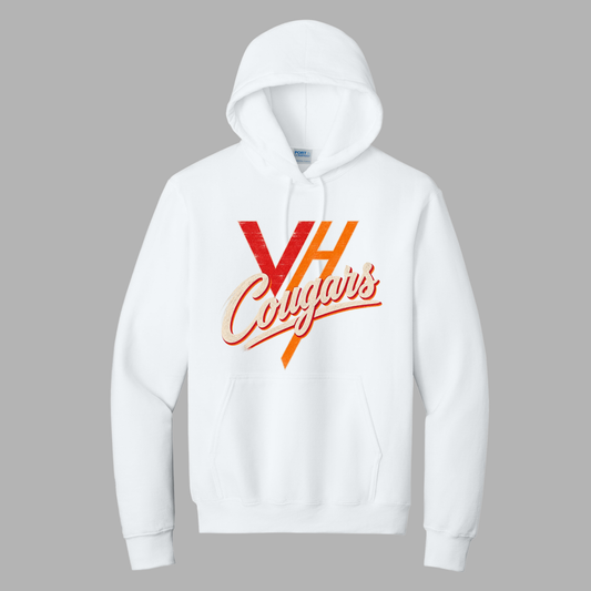 VH Booster Club Vintage Port & Co® Essential Fleece Pullover Hooded Sweatshirt