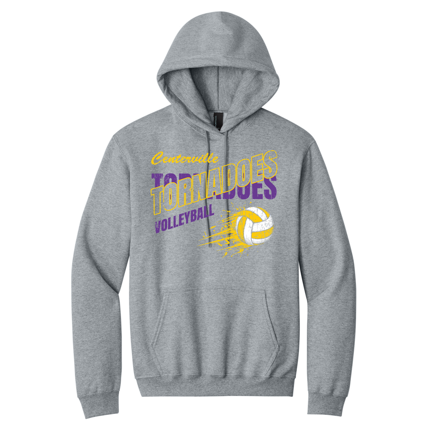 Centerville Volleyball Port & Co™ Youth Core Fleece Pullover Hooded Sweatshirt