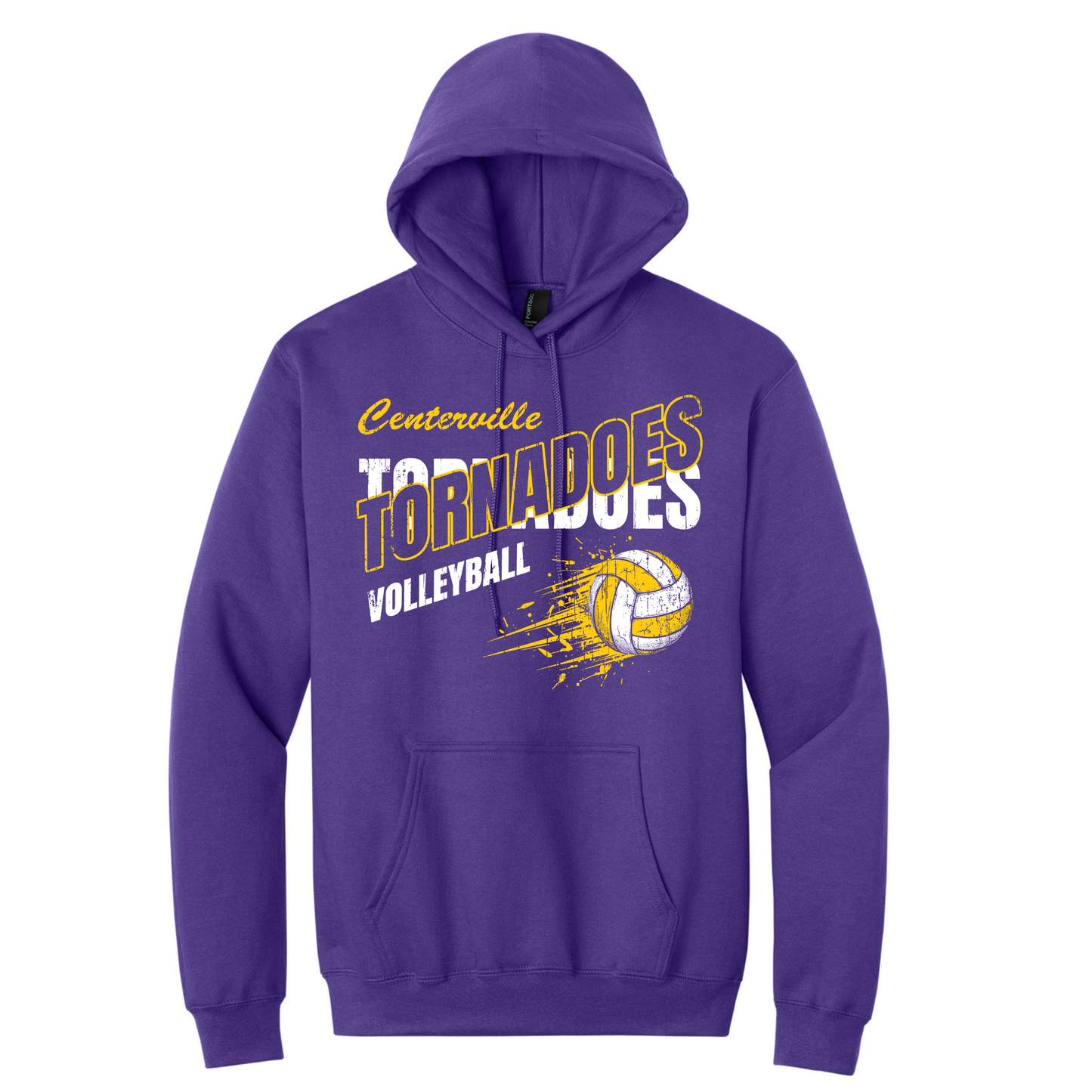 Centerville Volleyball Port & Co™ Essential Fleece Pullover Hooded Sweatshirt