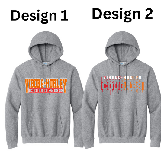 VH Booster Club Port & Co™ Tall Essential Fleece Pullover Hooded Sweatshirt