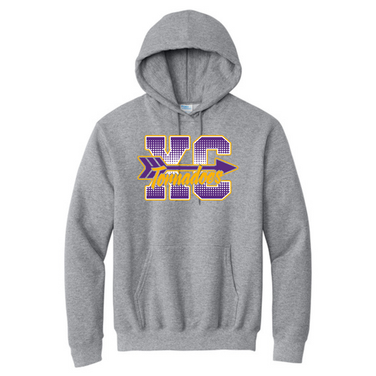 Centerville XC Port & Co™ Tall Essential Fleece Pullover Hooded Sweatshirt