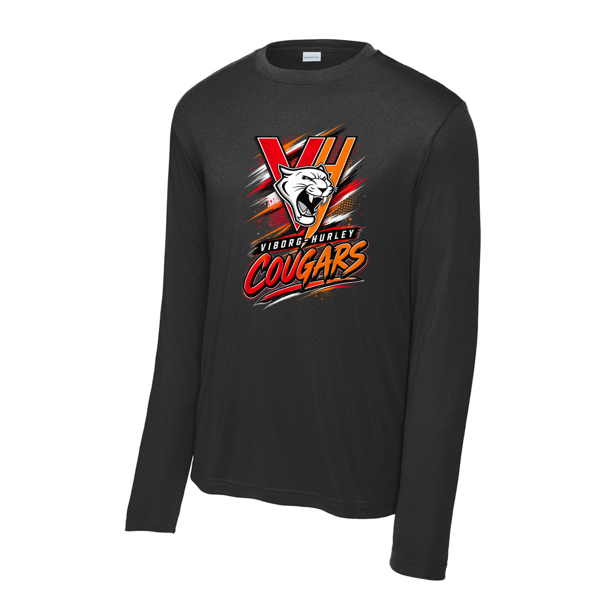 VH Booster Club Graphic Sport-Tek® Tall Long Sleeve PosiCharge® Competitor™ Tee